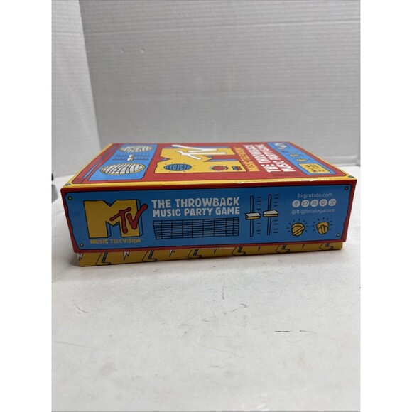 MTV The Throwback Music Party Board Game 4+ Players - Picture 5 of 14